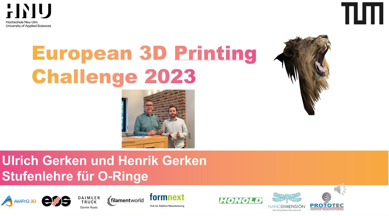 European 3D-Printing Challenge 2023